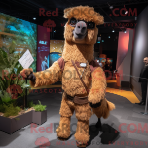 Costume de mascotte de lama...
