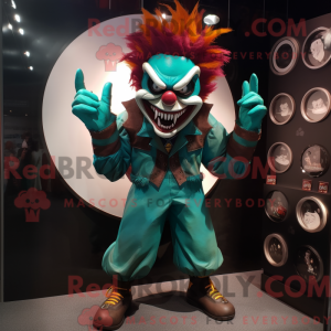 Teal Evil Clown...