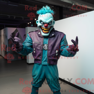 Teal Evil Clown...