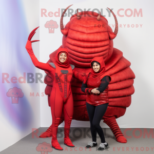 Rød trilobitt...