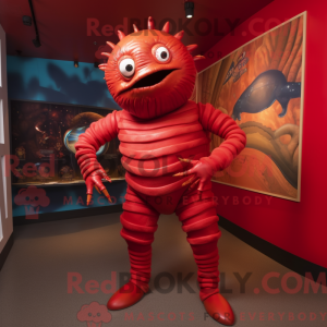 Rød trilobitt...