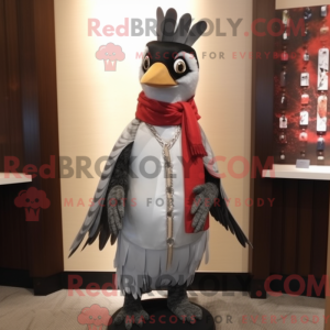 Silver Woodpecker mascot...