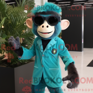Blågrønn Capuchin Monkey...