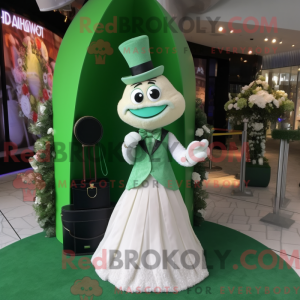 Green Hourglass mascot...