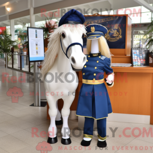 Marinepaard mascotte...
