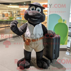 Black Sea Turtle mascot...