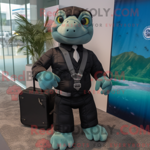 Black Sea Turtle mascot...