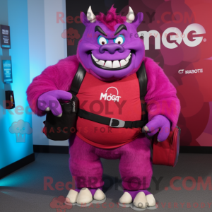 Máscara Magenta Ogre com...