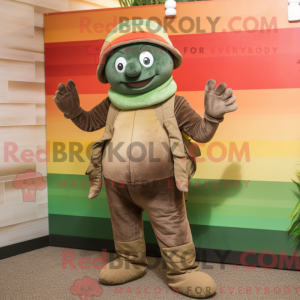 Olive Rainbow mascot...