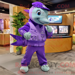 Lilla Dolphin maskot...