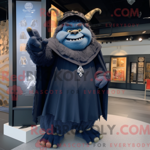 Maskottchenkostüm Navy Ogre...