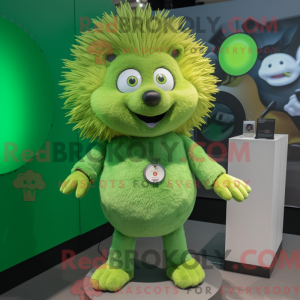 Limegrønn...