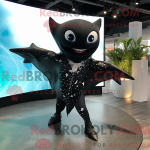 Black Stingray mascot...