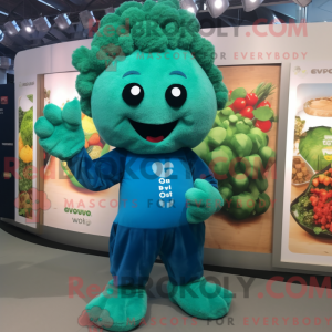 Turkis Broccoli maskot...