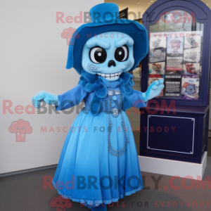 Blue Graveyard maskot...