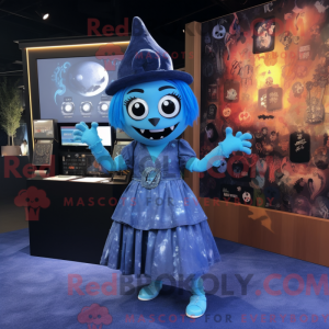 Blue Graveyard mascot...