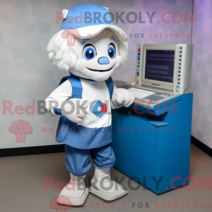 Datamaskotkostymefigur...