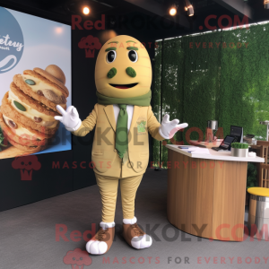 Olive Croissant mascot...