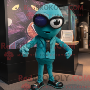 Blågrøn Cyclops...
