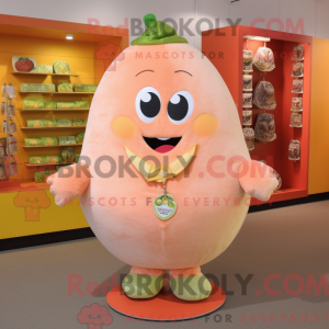 Peach Melon mascot costume...