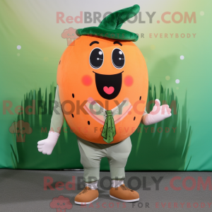Peach Melon mascot costume...