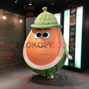 Maskottchenkostüm Peach...