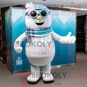 Gray Ice maskot kostume...