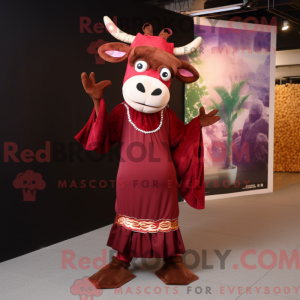 Personaggio mascotte Maroon...