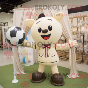 Cream Soccer Goal...