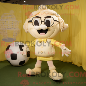 Cream Soccer Goal...