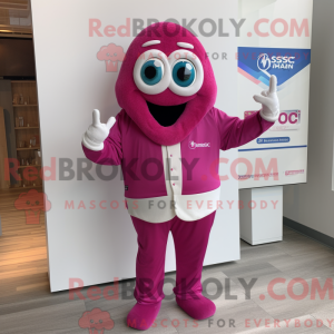 Personnage mascotte Magenta...