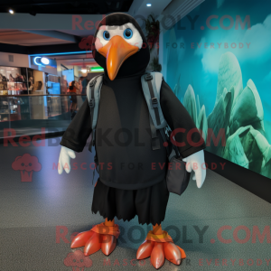 Svart Albatross maskot...