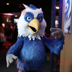 Blue Eagle maskot kostume...