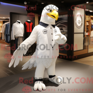 White Eagle mascot costume...