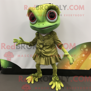 Costume mascotte de Geckos...