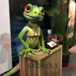 Costume mascotte de Geckos...