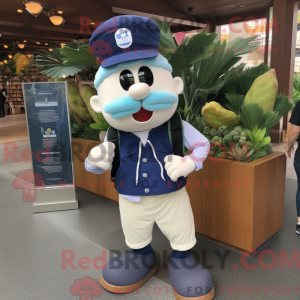 Navy Onion maskot kostume...
