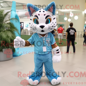 Disfraz de mascota Cyan...