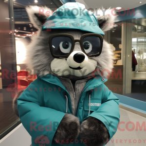 Disfraz de mascota Teal...