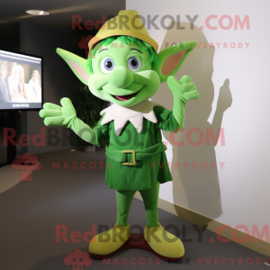 Máscara de Elfo Verde com...