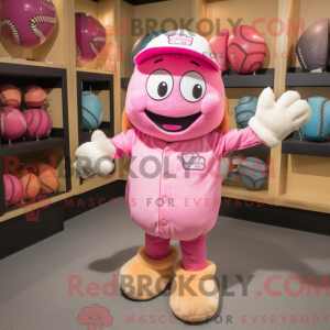 Pink Potato mascottekostuum...