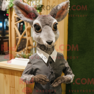Silver Roe Deer mascot...