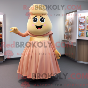 Maskottchenkostüm Peach...