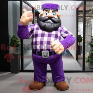 Postava maskota Purple...