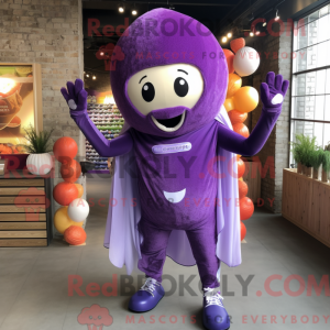 Purple Shakshuka mascot...