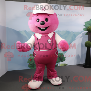 Maskottchenkostüm Pink...