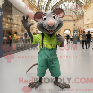 Green Ratatouille mascot...