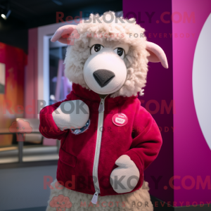 Magenta sau maskot kostyme...