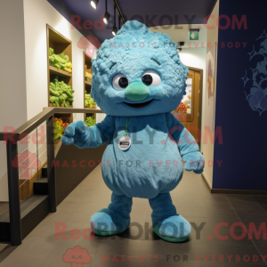 Blue Cauliflower mascot...