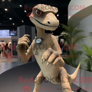 Beige Dimorphodon mascot...